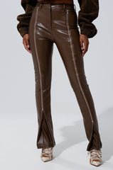 FEELING THE VIBES FAUX LEATHER LEGGING