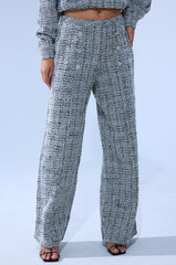 DRESSY VIBES TWEED PANT