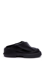 AZALEA WANG MAITYE BLACK RUCHED FLAT