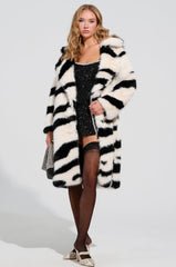 BROOKFIELD FAUX FUR COAT