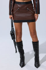 NO PICTURES PLEASE MINI SKIRT