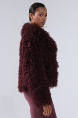 VENUS FAUX FUR COAT