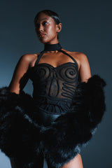 I KNOW THATS RIGHT MESH CORSET