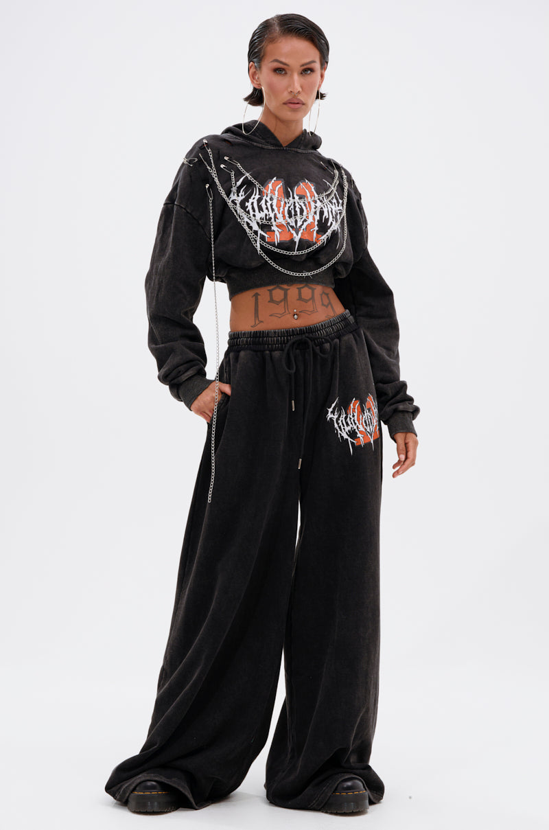 LUCKY ELEVEN WIDE LEG JOGGER