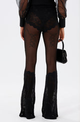 RELAX THOSE EYES LACE LEGGING