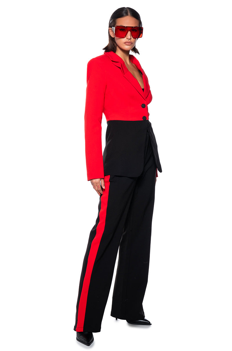 34TH STREET COLOR BLOCK TROUSER