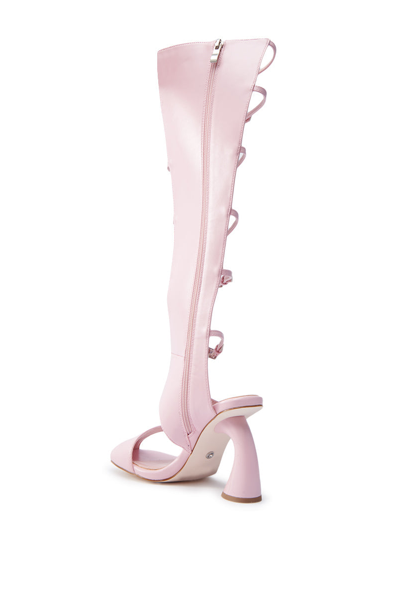 AZALEA WANG ANDRIUS PINK GLADIATOR SANDAL