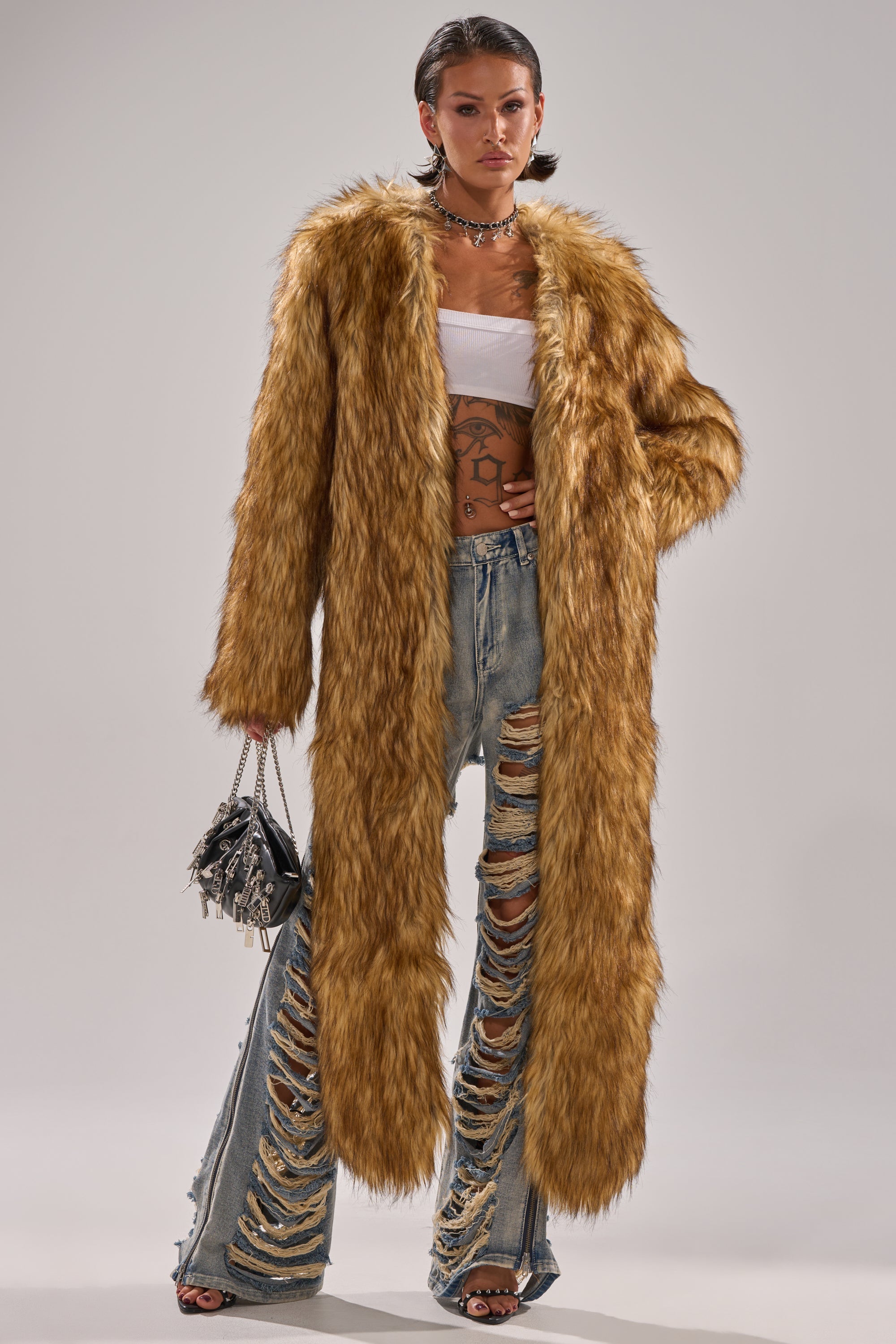 LANGON HIGH LOW BOLERO