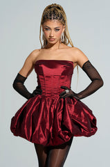 ADORE YOU WOVEN MINI DRESS