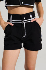 BLANK SPACE HIGH WAIST FASHION SHORT