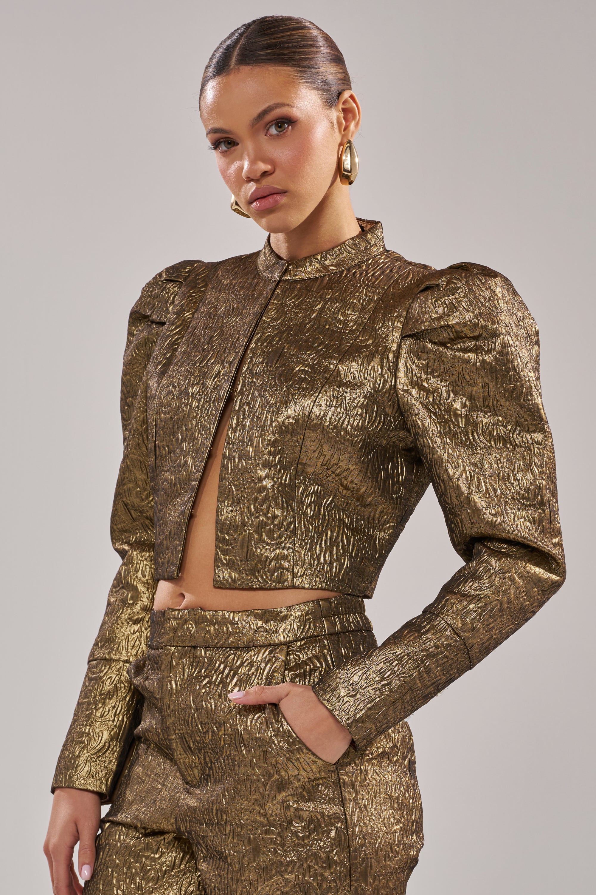 DAPHNE BROCADE BLAZER