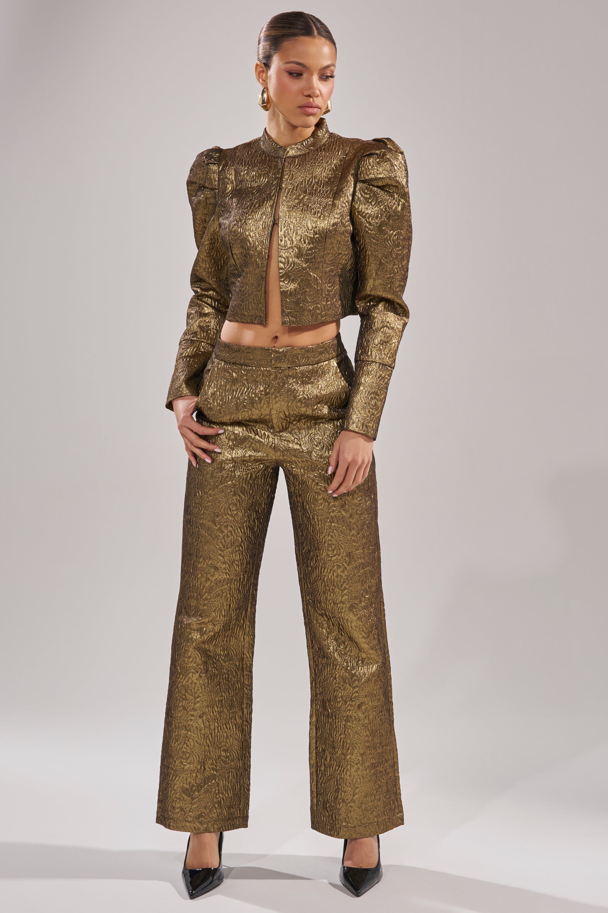 DAPHNE BROCADE BLAZER