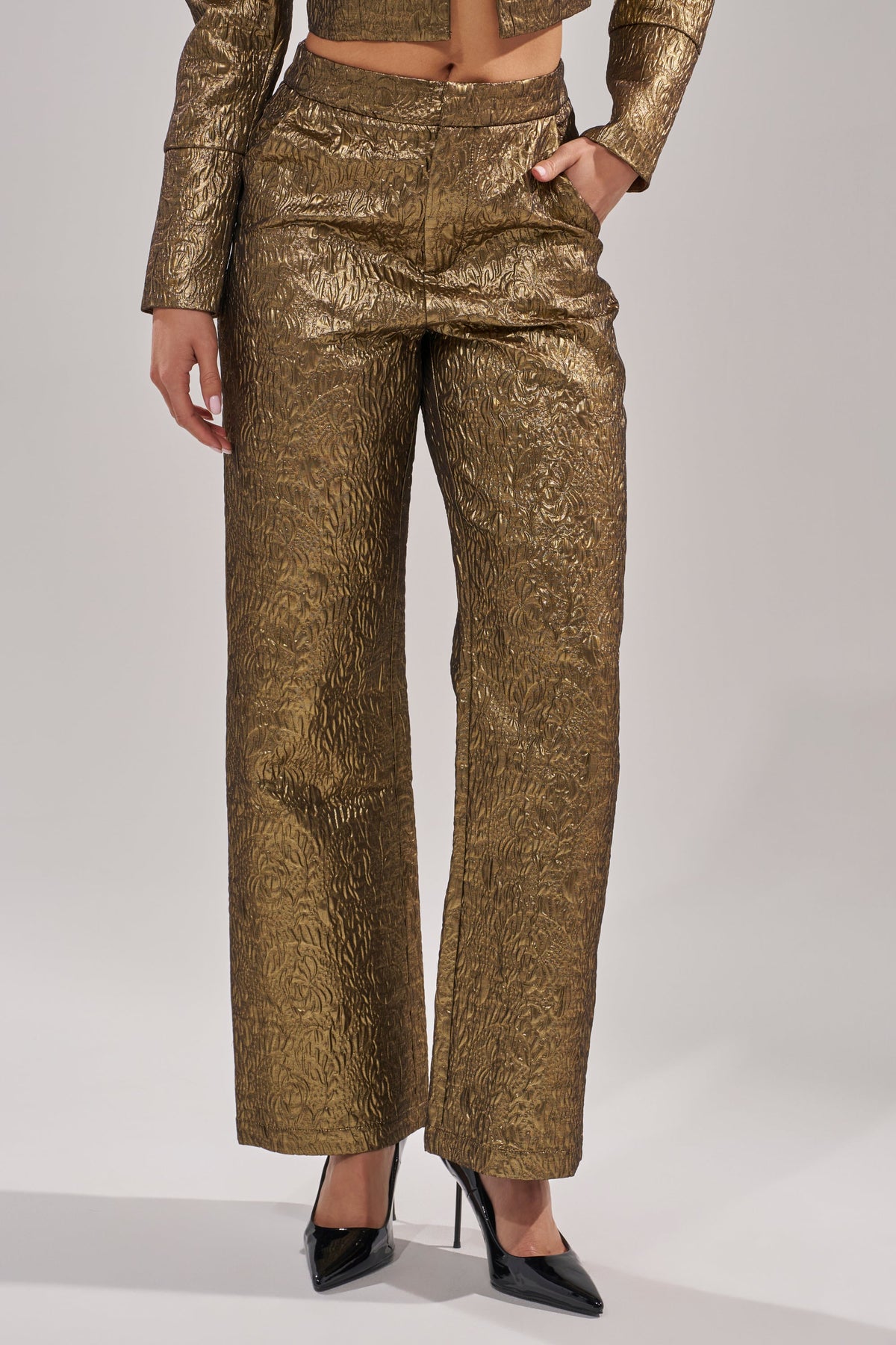 DAPHNE BROCADE TROUSER