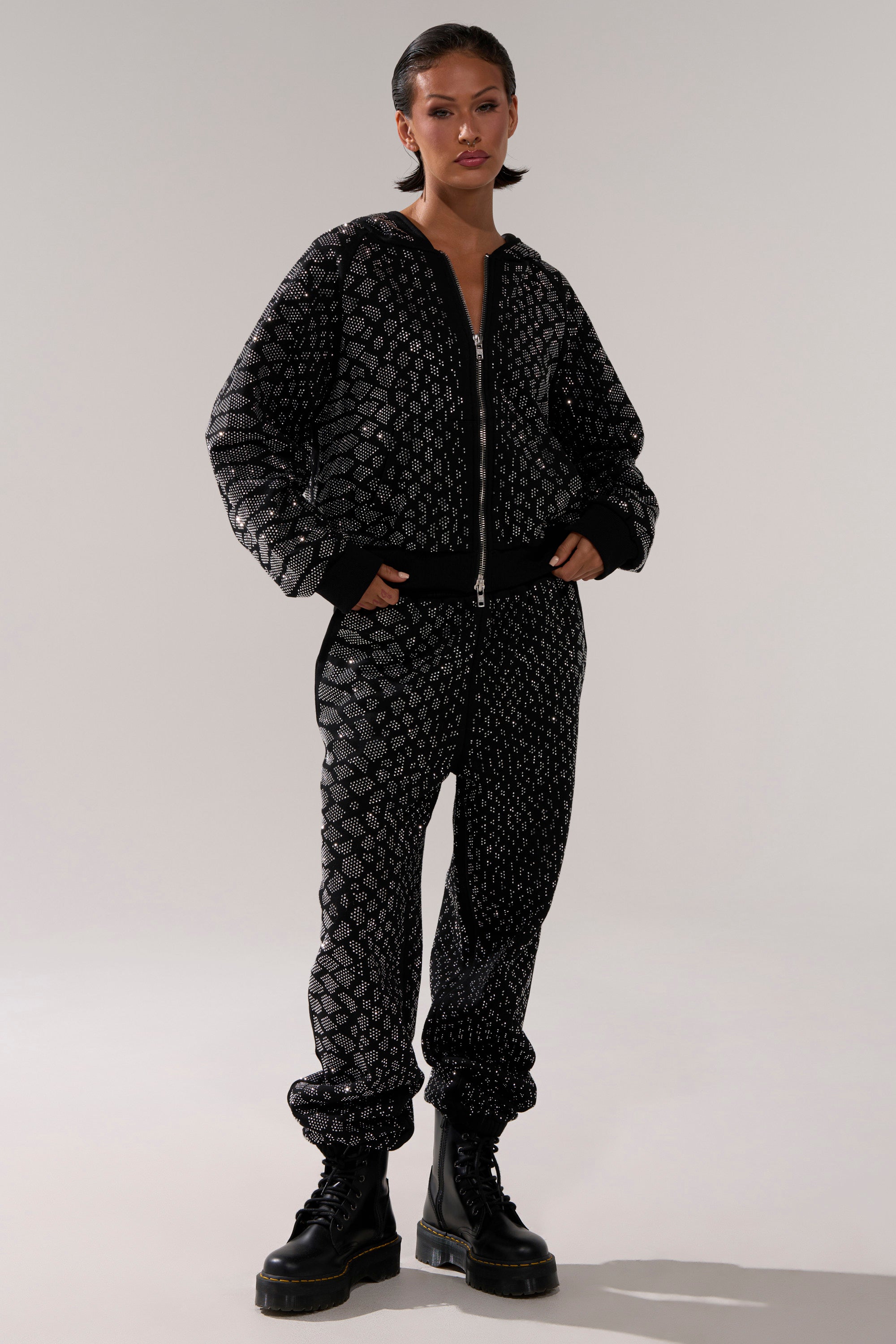 SNEAKY LITTLE SNAKE ZIP UP SWEATSHIRT