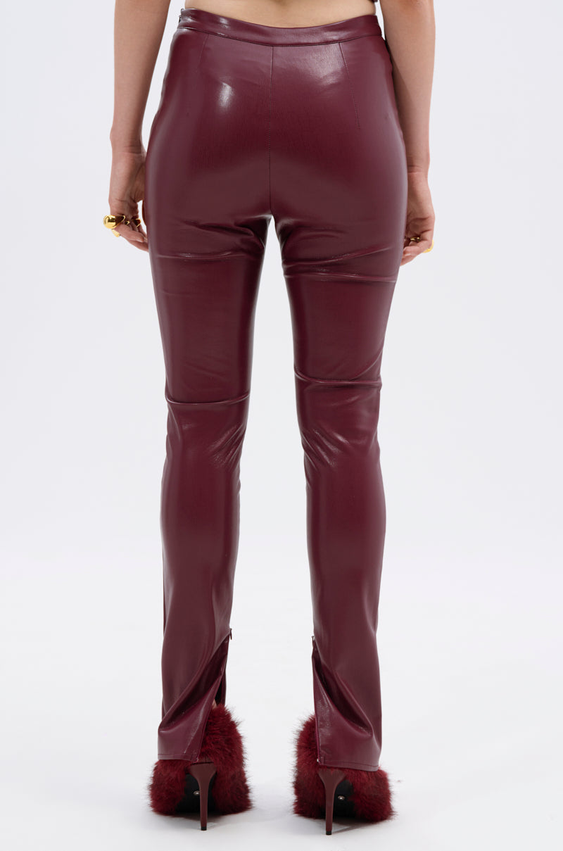 FIRE SQUAD BURGUNDY LEGGING