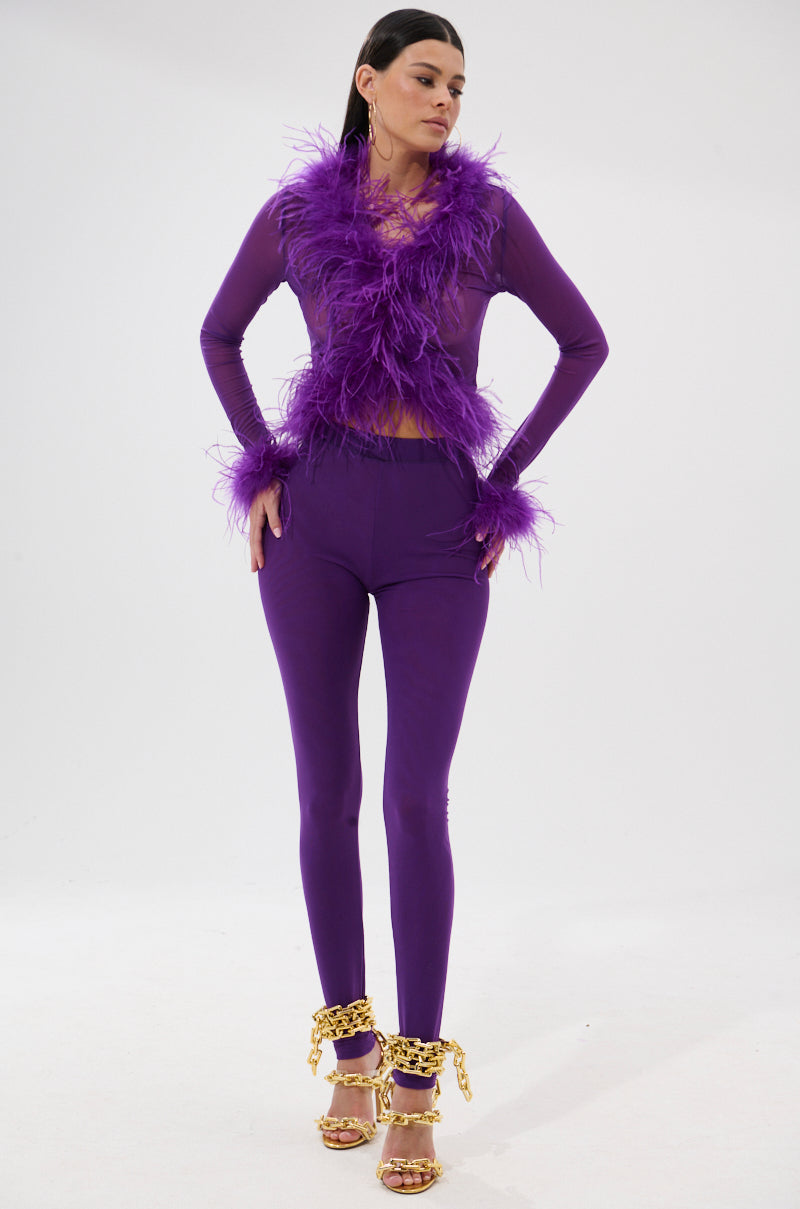 PUMPED UP MESH LEGGING