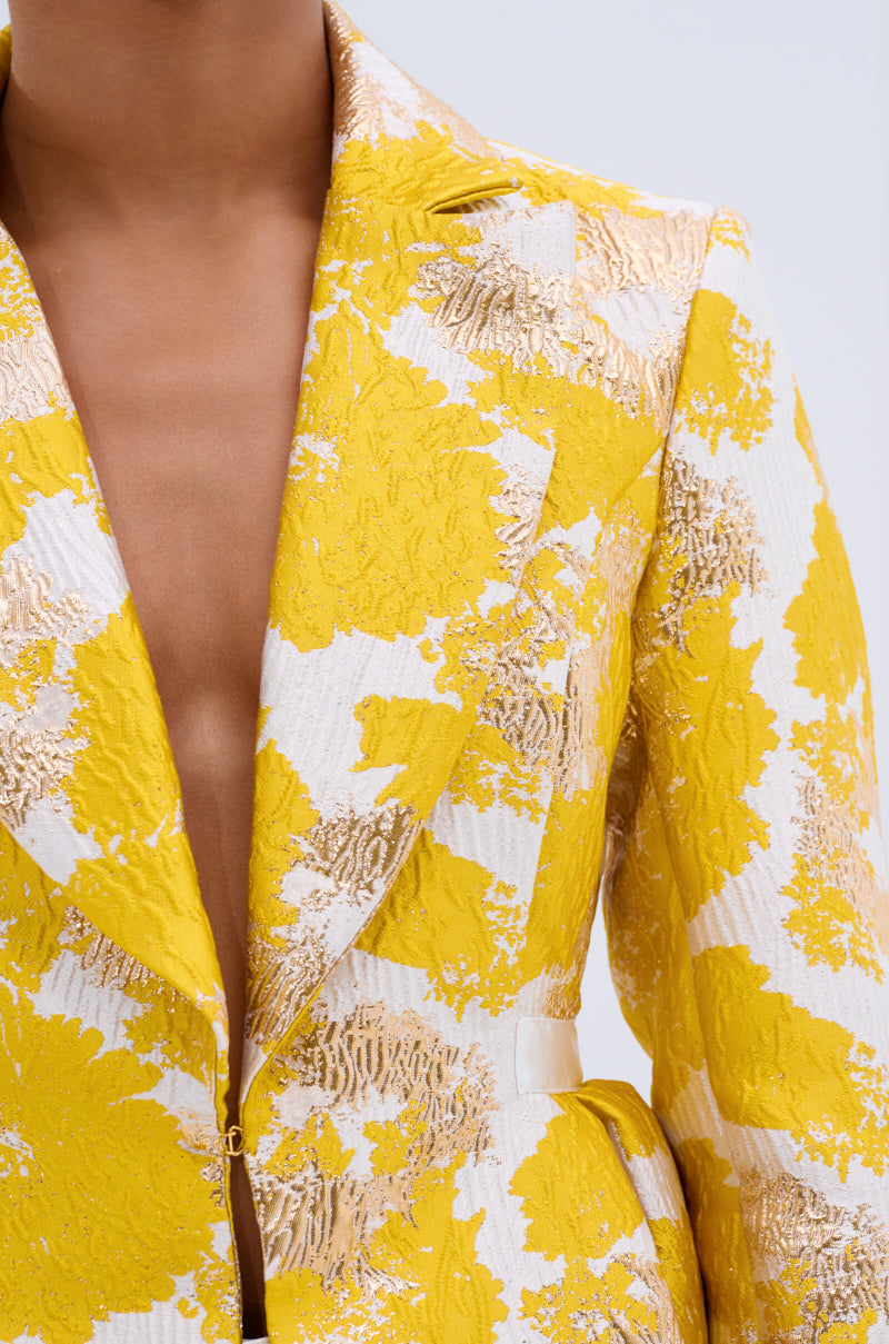 CANARY PEPLUM BLAZER