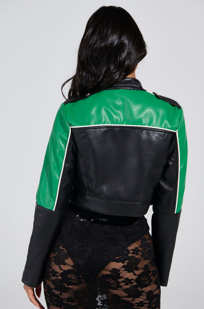 BETTER LUCK CROPPED MOTO