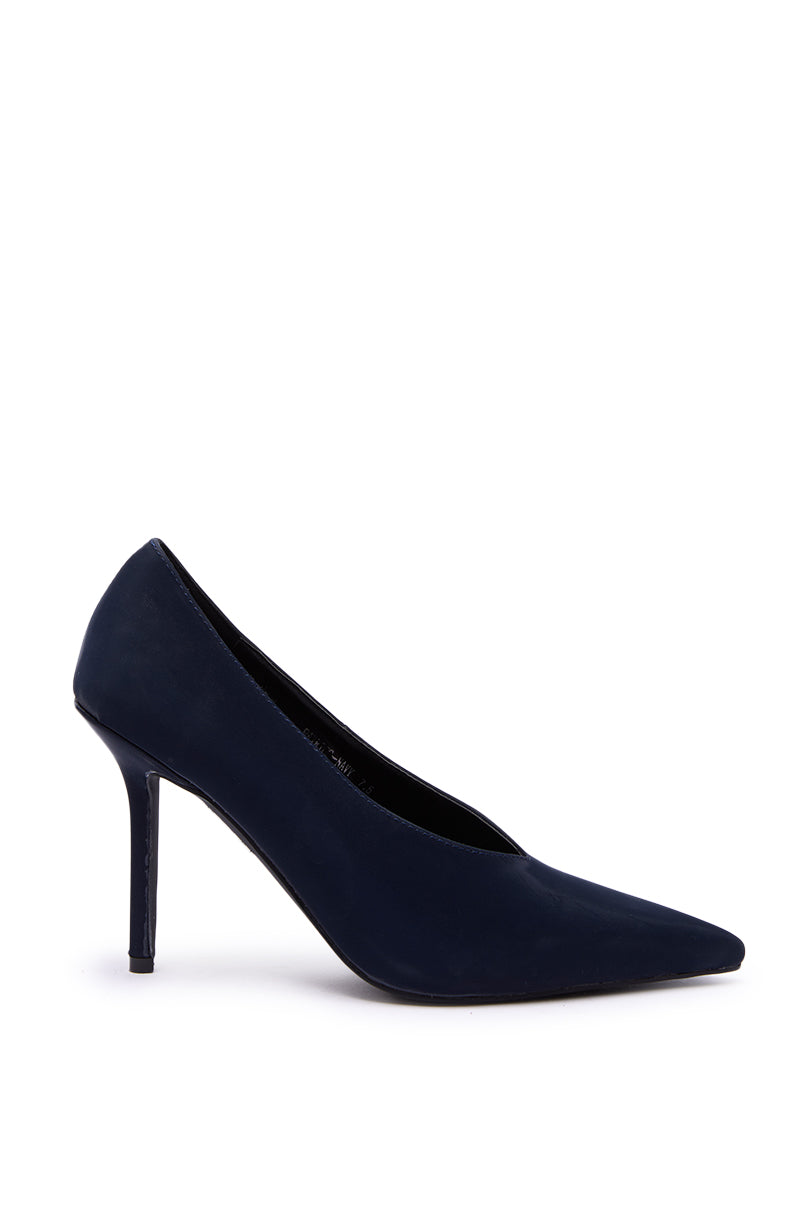 AZALEA WANG PATRICC NAVY LUXE MATERIALS PUMP