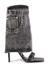 AZALEA WANG CRISPS FOLDOVER HIGH HEEL