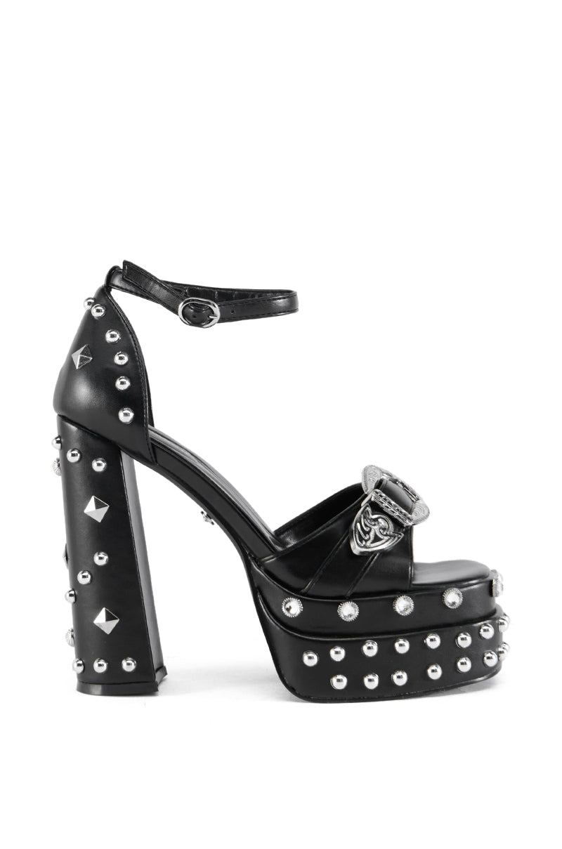 AZALEA WANG HAIKU BLACK SANDAL