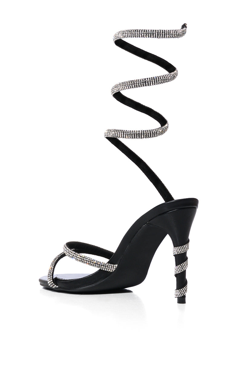 AZALEA WANG STHENO BLACK SANDAL