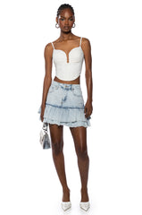 SEXY SWEET MESH CORSET TANK