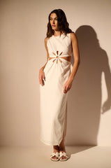 SOFIA LINEN MAXI DRESS