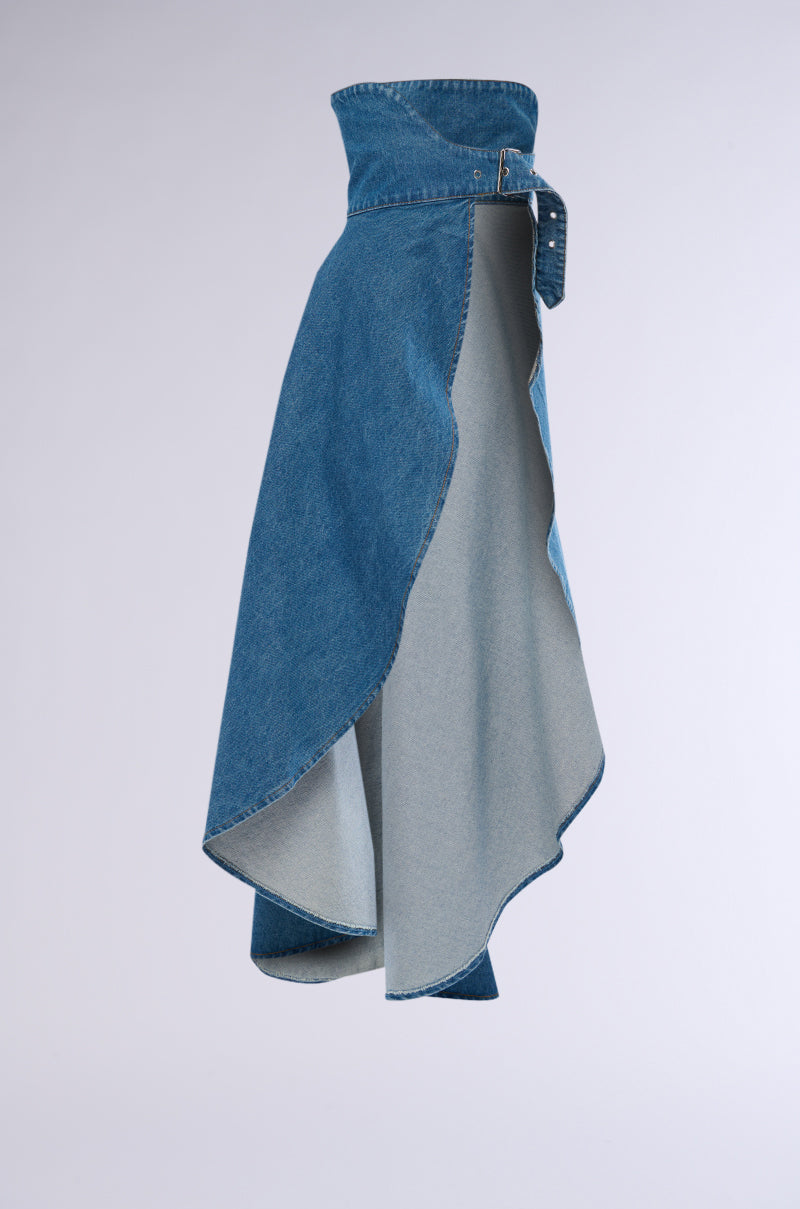 WALK ON THE WILD SIDE DENIM WAIST BELT